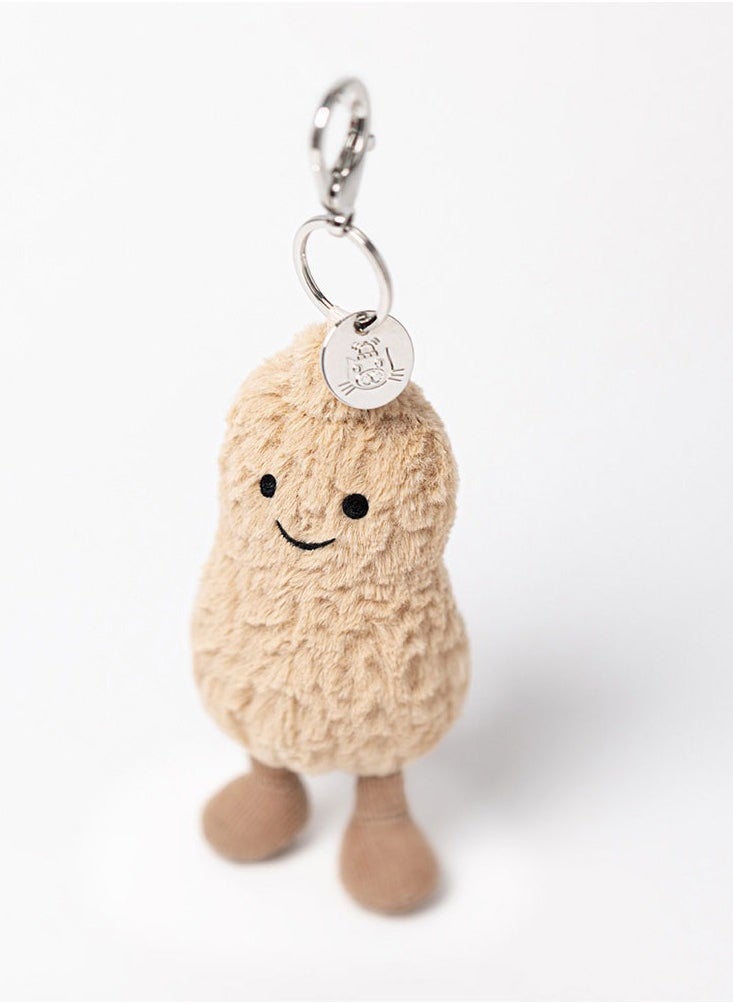 Amuseables Peanut Bag Charm Sitting Height: 13cm Main Materials: Polyester, Acrylic