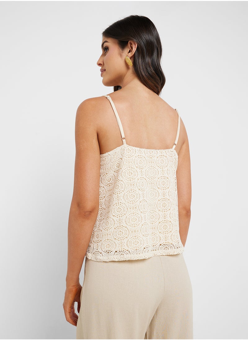 V-Neck Singlet Top