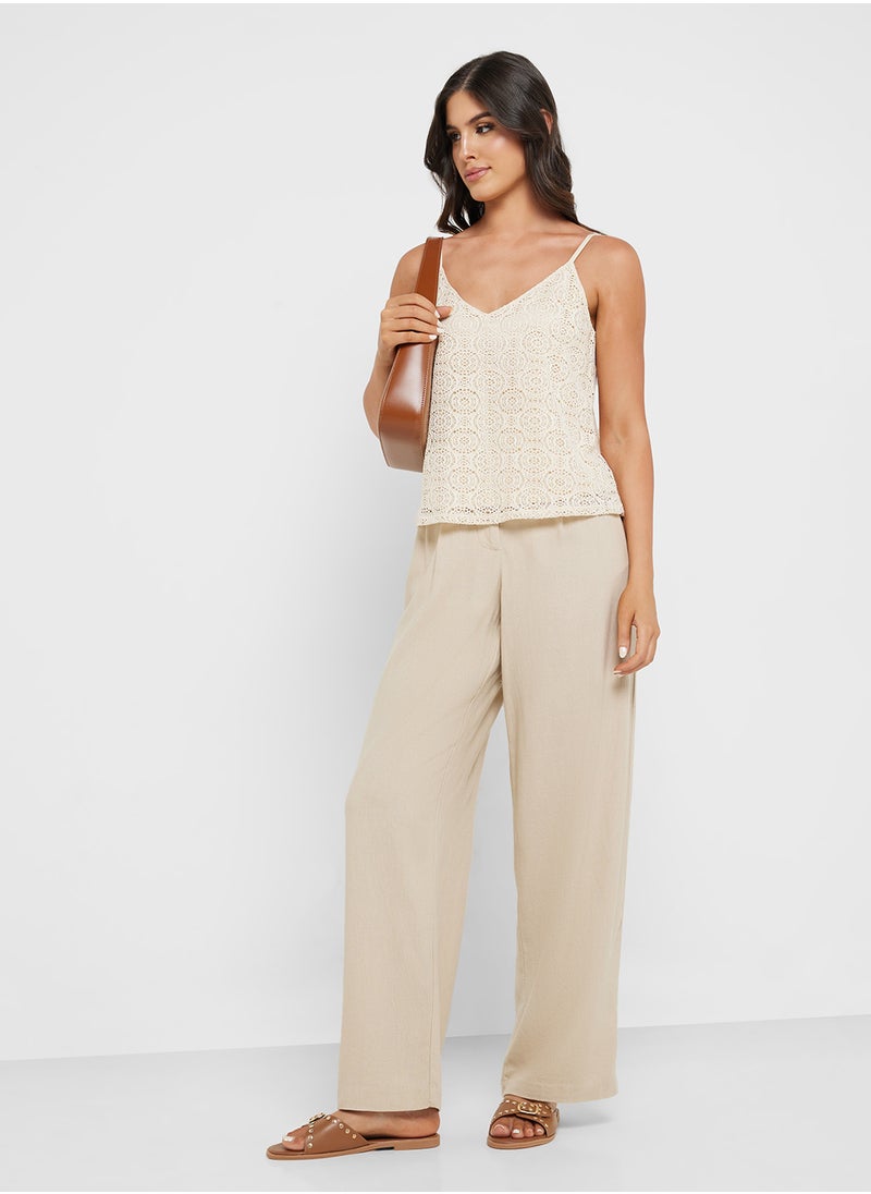 V-Neck Singlet Top