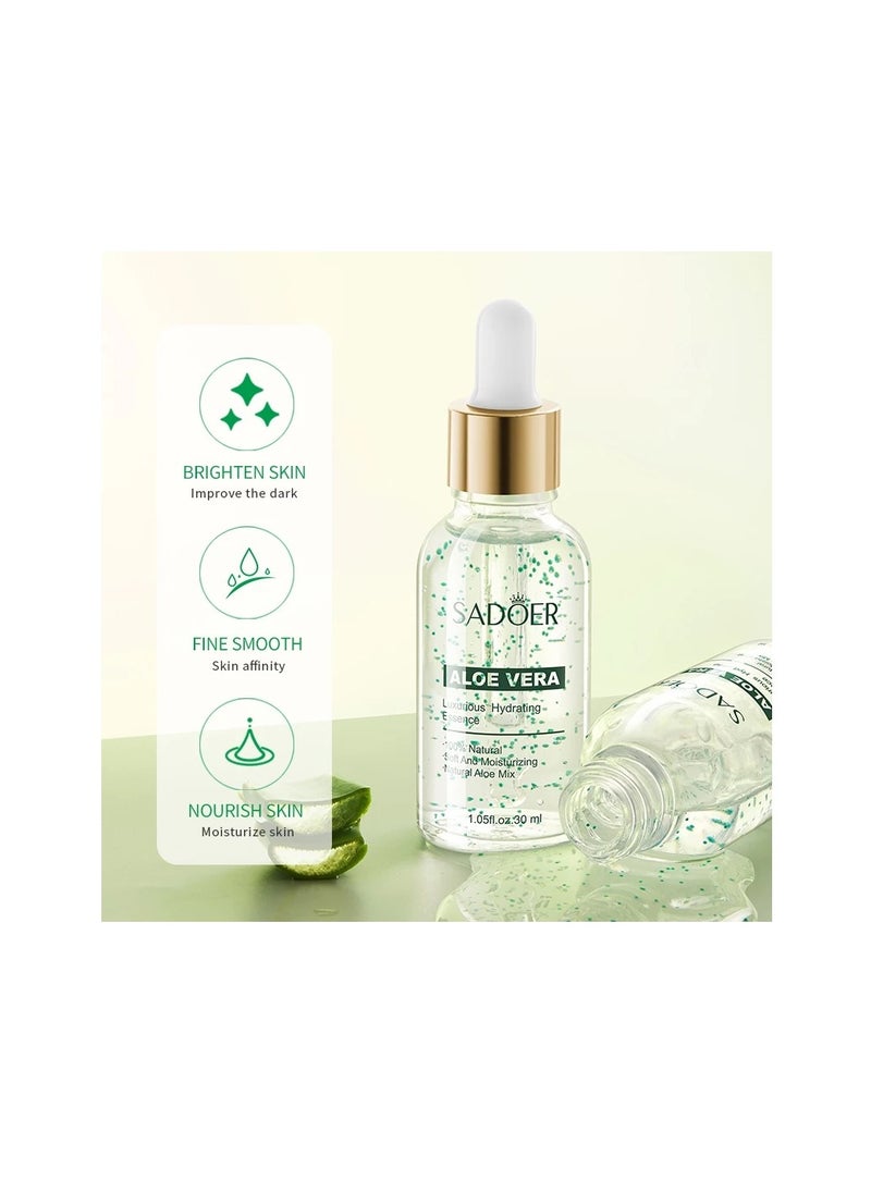 ROREC SADOER Aloe Vera Luxurious Hydrating Essence Pore Shrinking Moisturizing Serum 30ml