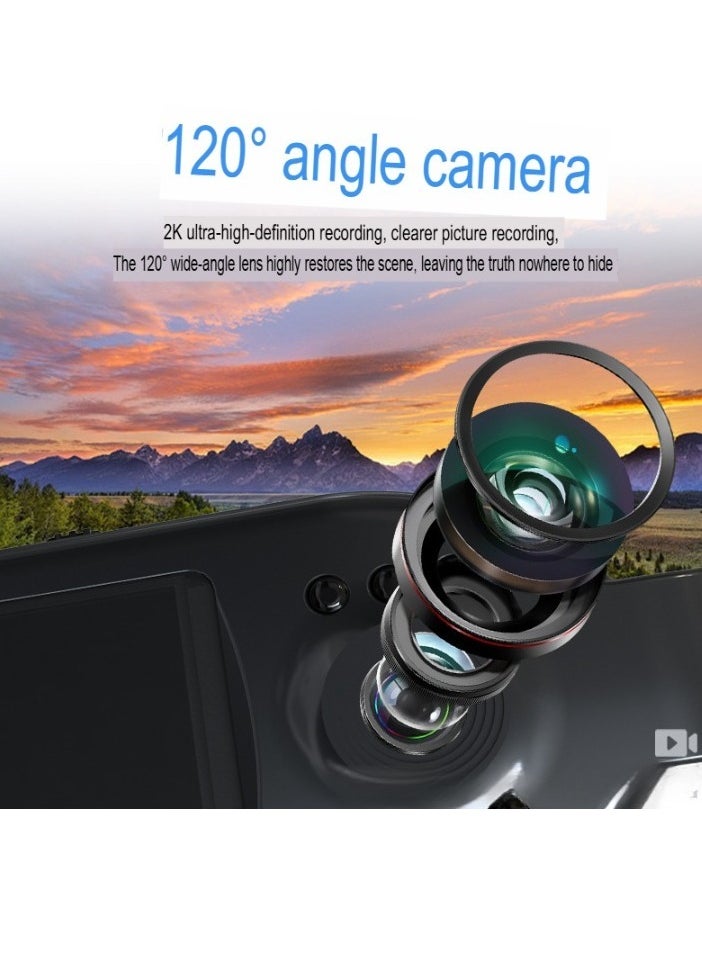 L09 Back Clip Video Camera, 2K HD Night Vision Outdoor Conference Recorder, Lightweight And Portable Camcorder, Large Screen Outdoor Sports Camera, (1pc, With 32GB Memory)