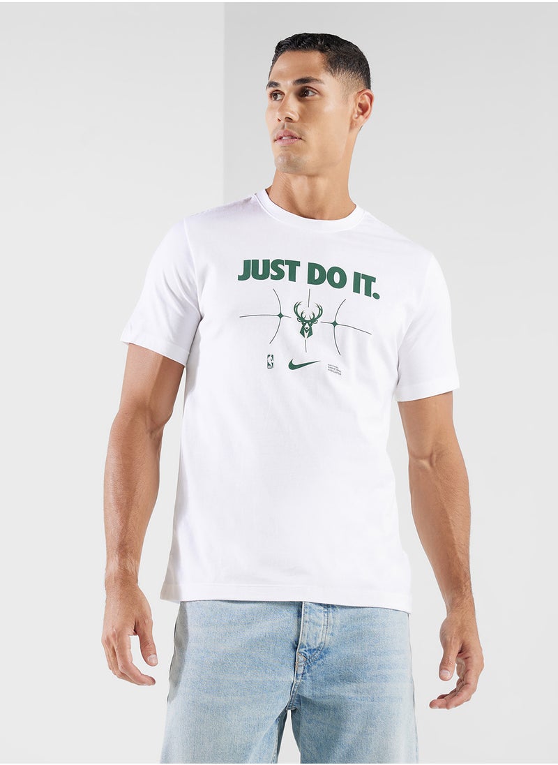 Milwaukee Bucks Just Do It T-Shirt