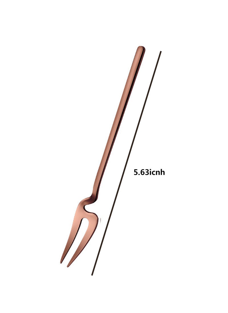 4-Piece Stainless Steel Spoon and Fork Set