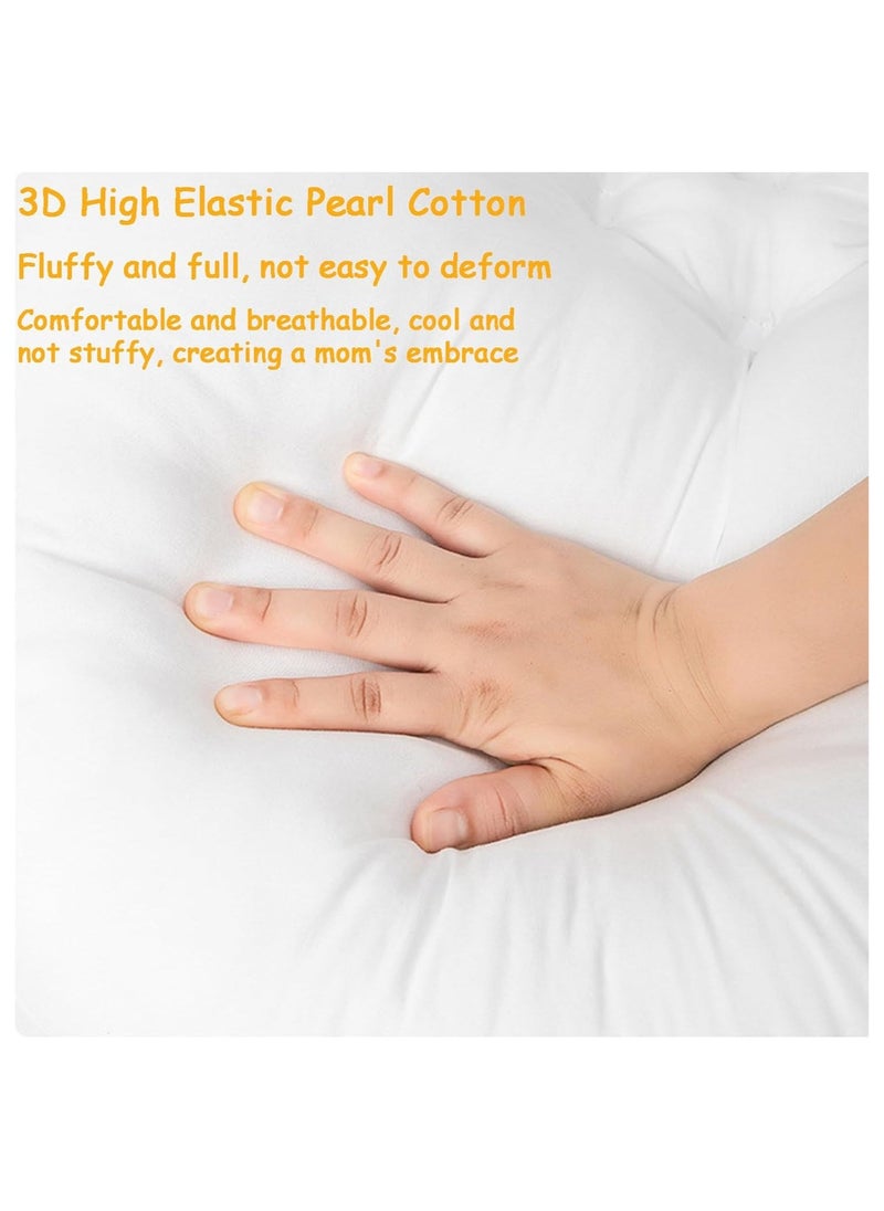 Baby Nursing Pillows for Breastfeeding, Multifunctional Ultra Soft Nursing Pillow for Baby Boys and Girls, Baby Feeding Support Pillow for Newborn