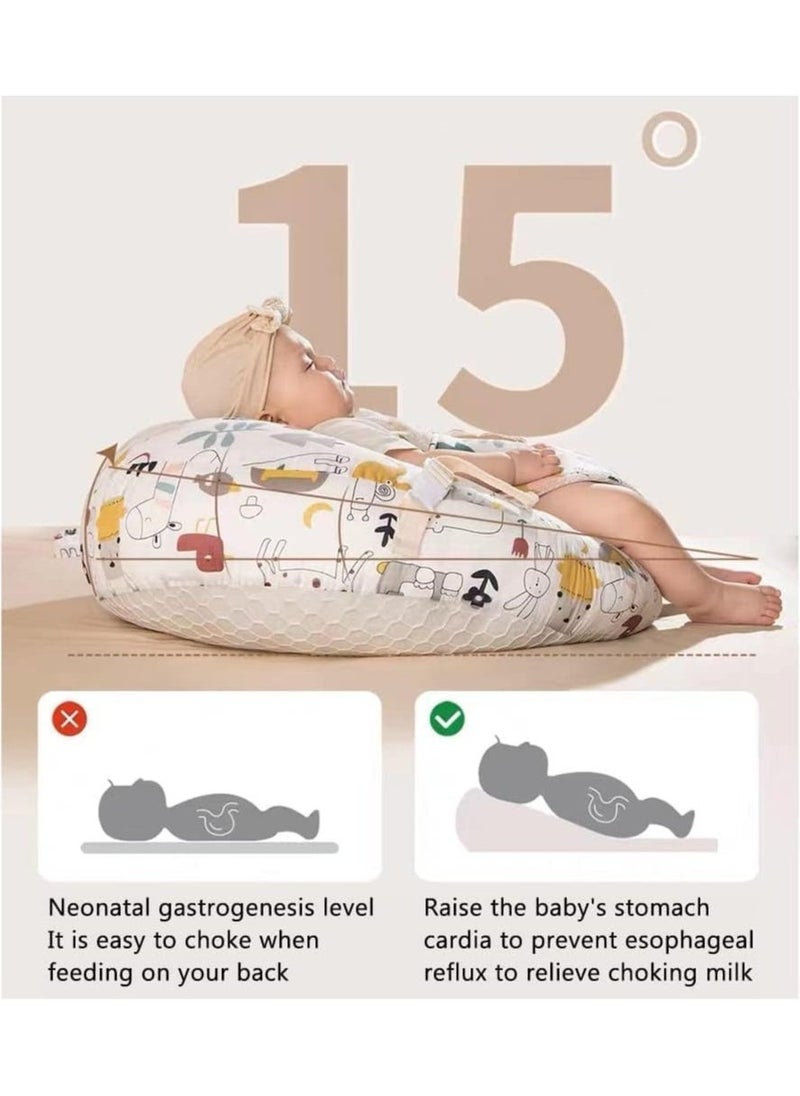 Baby Nursing Pillows for Breastfeeding, Multifunctional Ultra Soft Nursing Pillow for Baby Boys and Girls, Baby Feeding Support Pillow for Newborn