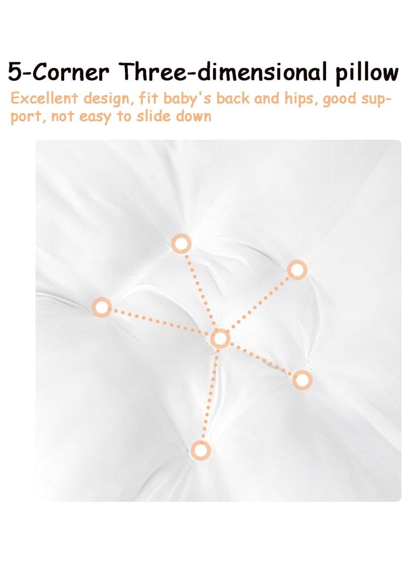 Baby Nursing Pillows for Breastfeeding, Multifunctional Ultra Soft Nursing Pillow for Baby Boys and Girls, Baby Feeding Support Pillow for Newborn