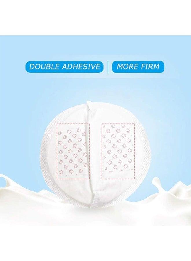 Disposable Nursing Pads 100pcs - Ultra Absorbent, Stay Dry & Breathable - Breastfeeding Nipple Covers for Leaking Milk Protection - Soft & Thin Pads for Breast Feeding Moms, Individually Packed