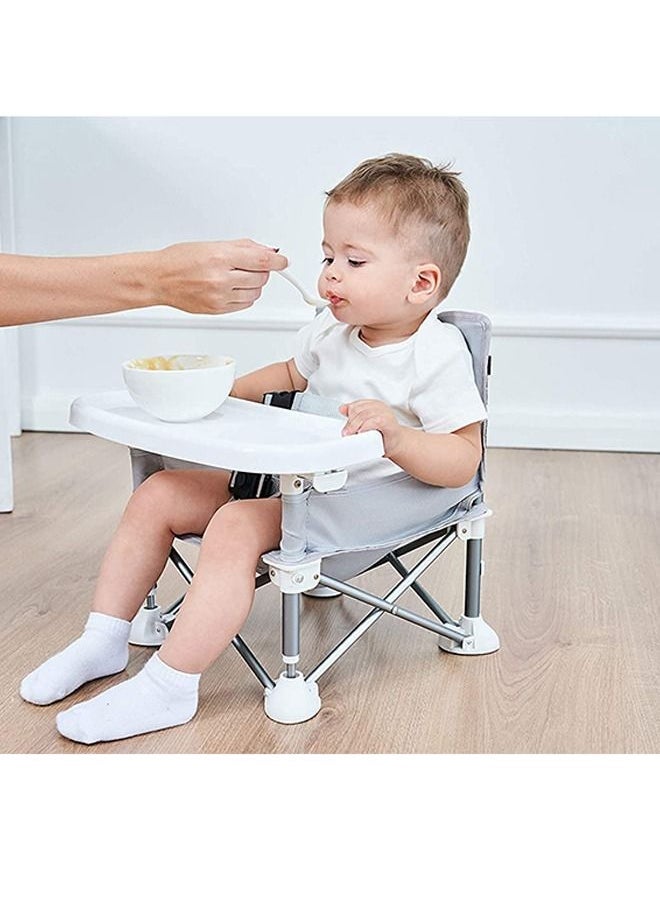 Removable Portable Children's Dining Chair Portable Booster Seat Beach Booster Seat Travel Belt Tray Booster Seat