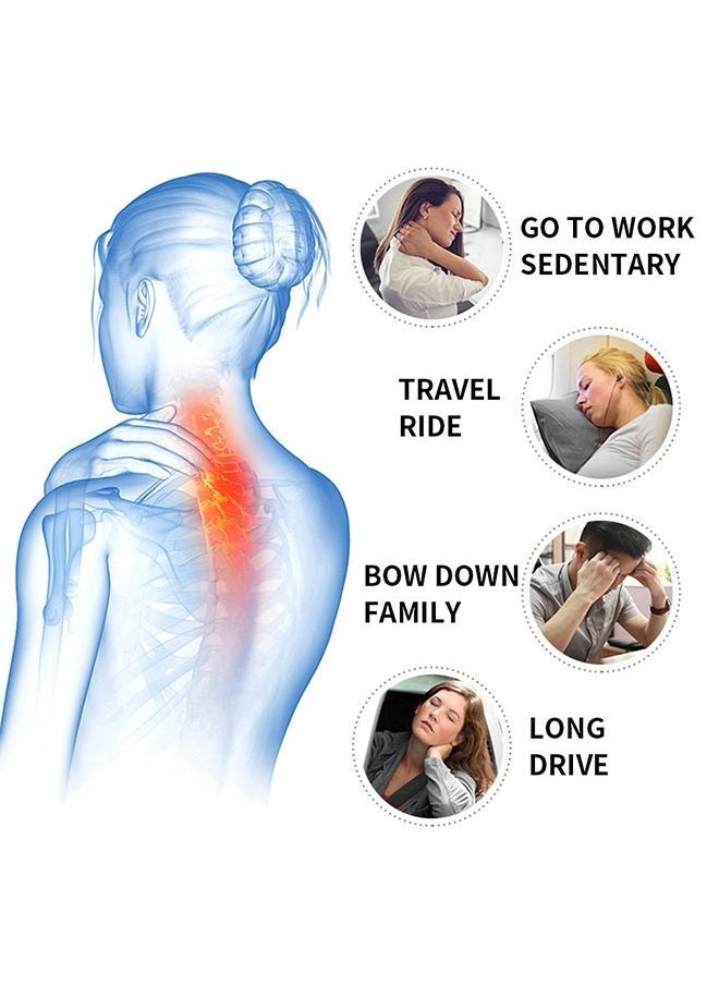 Contour Memory Foam Pillow Orthopedic Sleeping Pillows