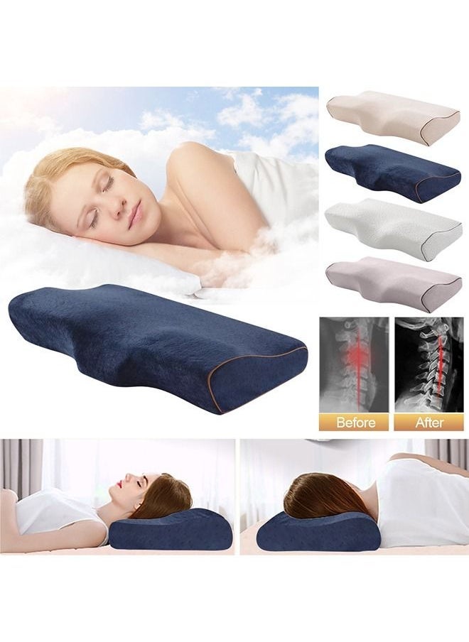 Contour Memory Foam Pillow Orthopedic Sleeping Pillows