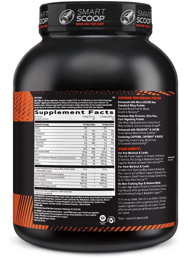 Wheybolic Ripped Chocolate Fudge