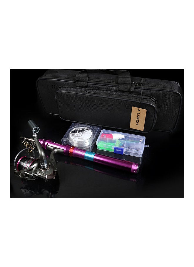 Fishing Rod And Reel Combo Carbon Fiber Telescopic Set