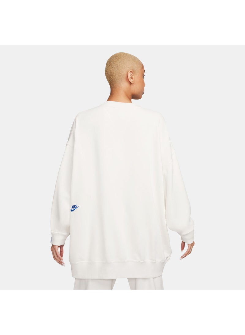 Women's Oversized French Terry Sweatshirt