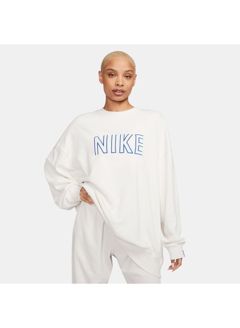 Women's Oversized French Terry Sweatshirt