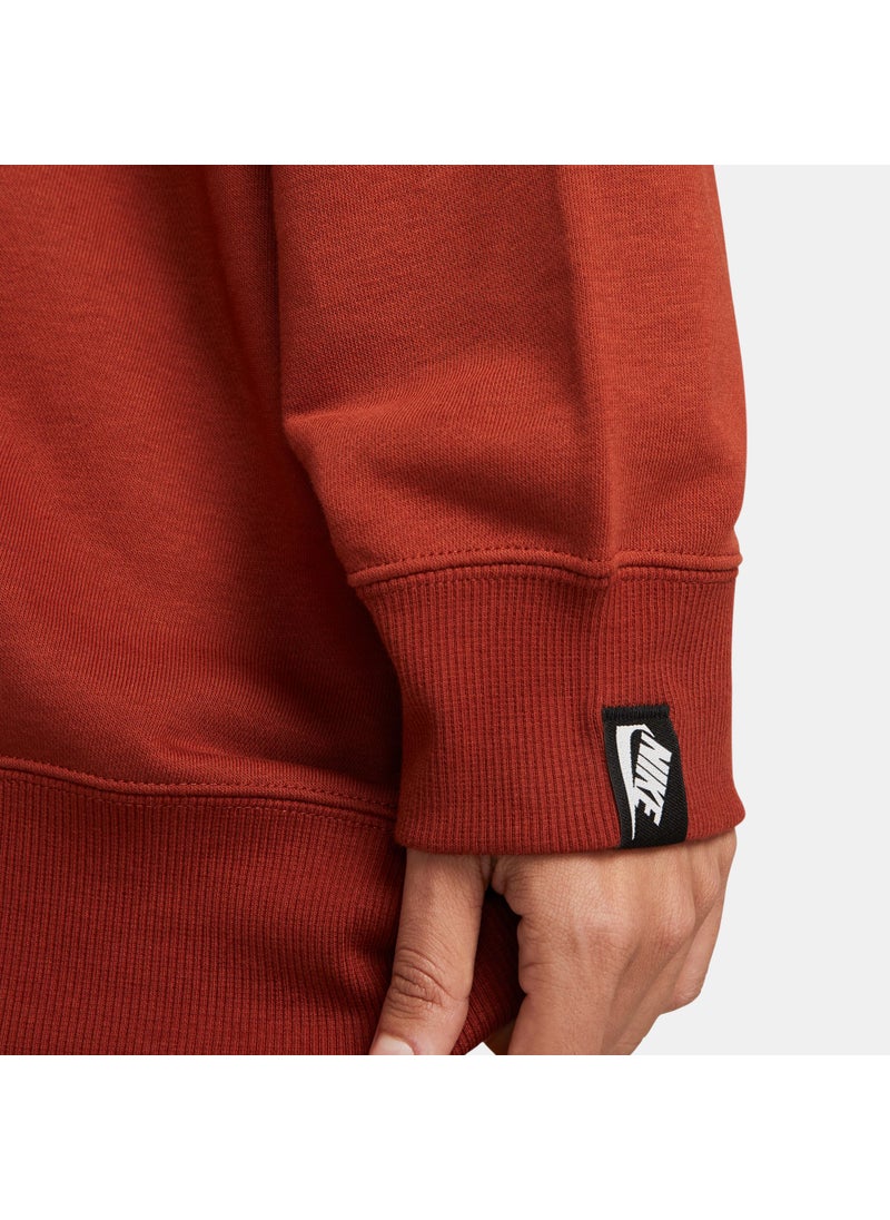 Women's Oversized French Terry Sweatshirt