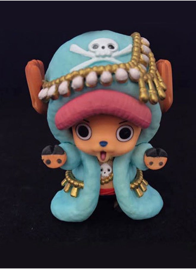 One Piece 20th Anniversary Chopper Action Figure Decorative Resin Sculpture Home Decor Statue, Art Figurine Home Ornament Decoration for Office, Living Room, Bedroom, Book Shelf, TV Cabinet, Desktop