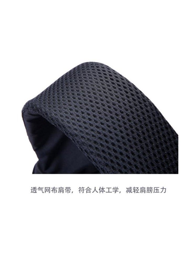 Cartoon three-piece schoolbag with zipper - 45