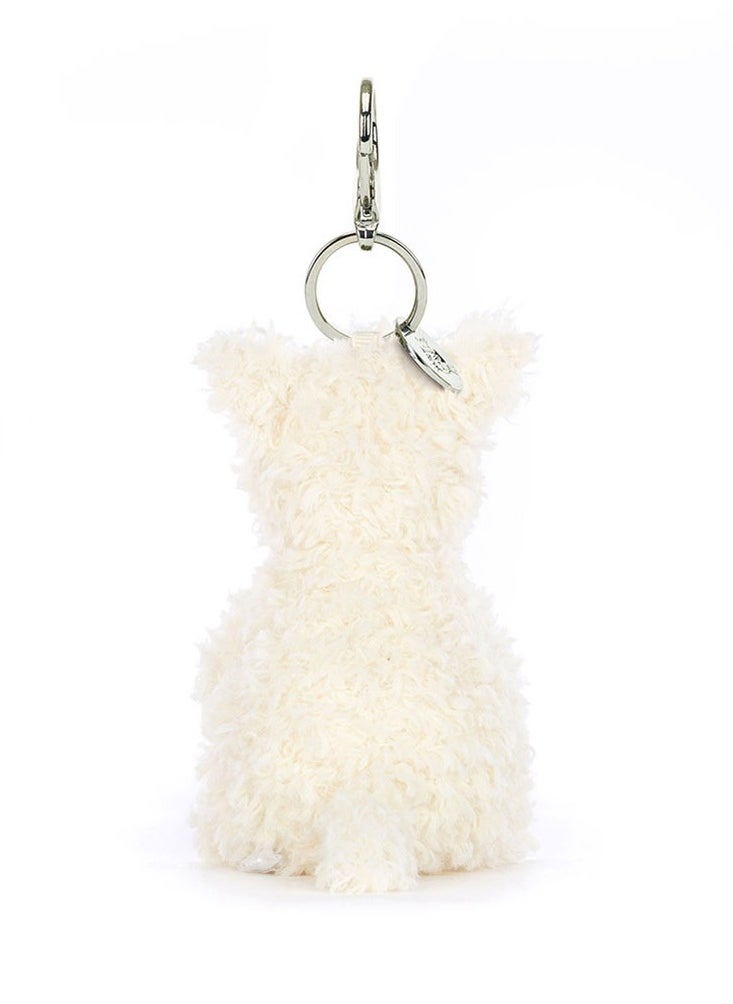 Munro Scottie Dog Bag Charm Sitting Height: 10cm Main Materials: Polyester