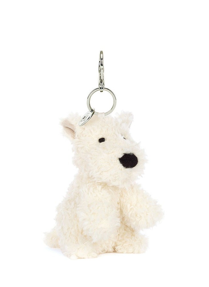 Munro Scottie Dog Bag Charm Sitting Height: 10cm Main Materials: Polyester