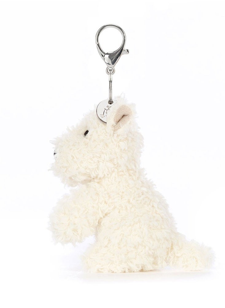 Munro Scottie Dog Bag Charm Sitting Height: 10cm Main Materials: Polyester