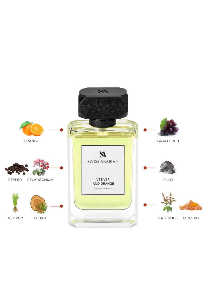 Vetiver And Orange Eau De Parfum 100ml