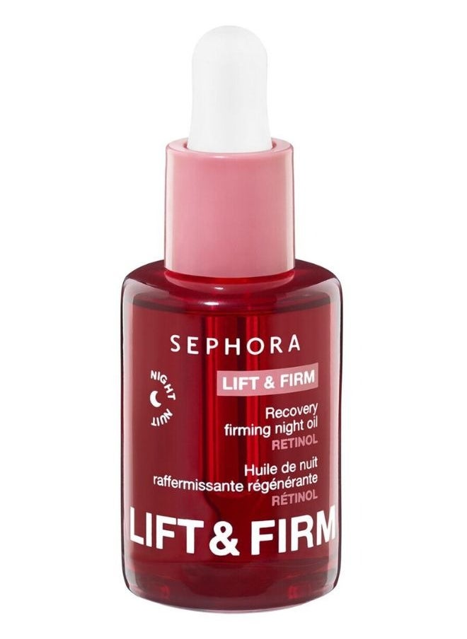 SEPHORA COLLECTION Lift & Firm Recovery Firming Night Oil with Retinol – 30ml