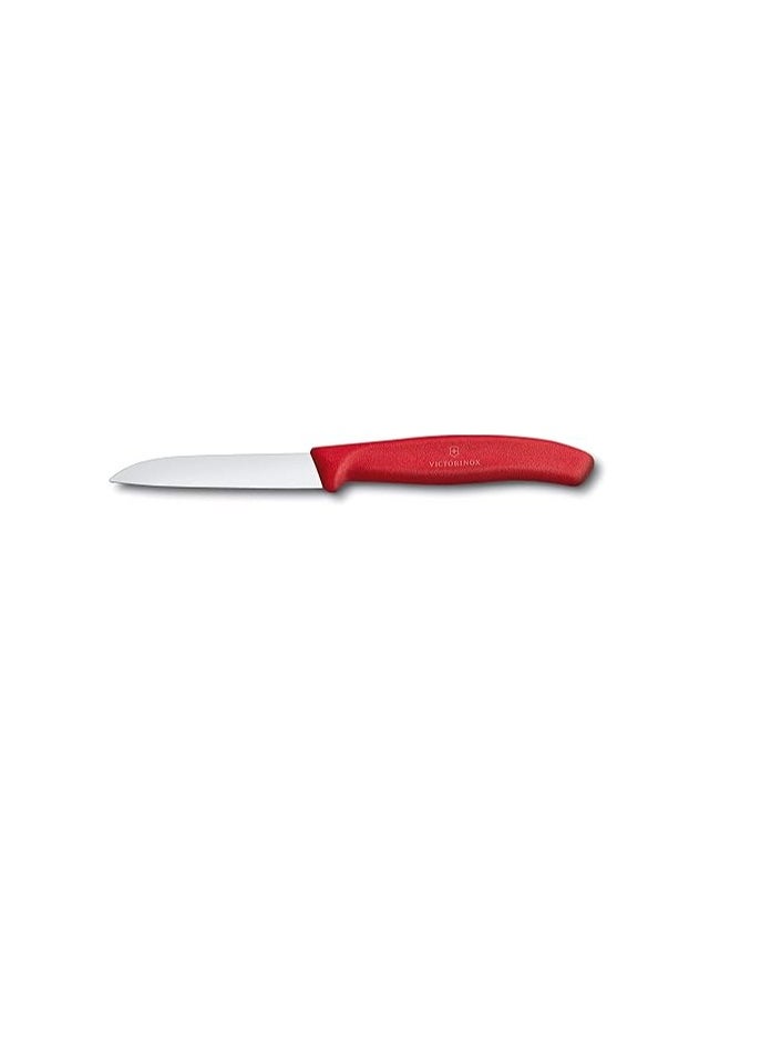 Victorinox Vegetable Knife Set, 3 pcs, red, Orange, Green, 6.7116.32