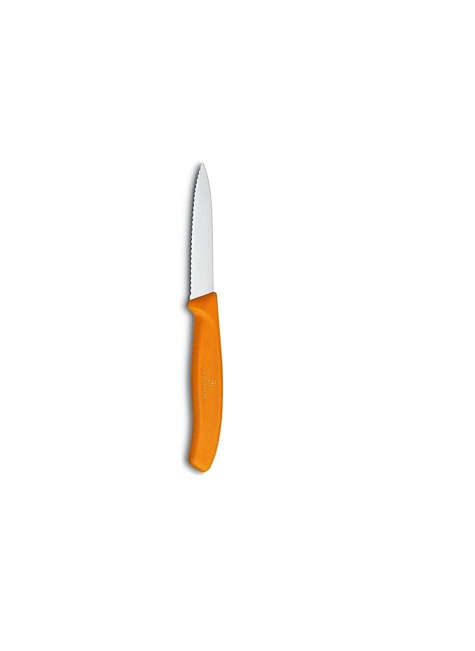 Victorinox Vegetable Knife Set, 3 pcs, red, Orange, Green, 6.7116.32
