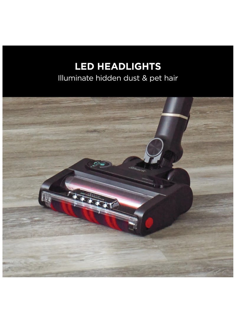 Stratos Cordless Stick Vacuum Cleaner With Anti Hair Wrap Plus And Clean Sense IQ, Single Battery, 1760 W IZ400MET Charcoal/Rose Gold