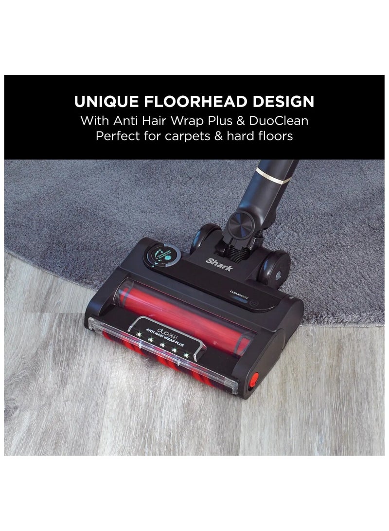 Stratos Cordless Stick Vacuum Cleaner With Anti Hair Wrap Plus And Clean Sense IQ, Single Battery, 1760 W IZ400MET Charcoal/Rose Gold