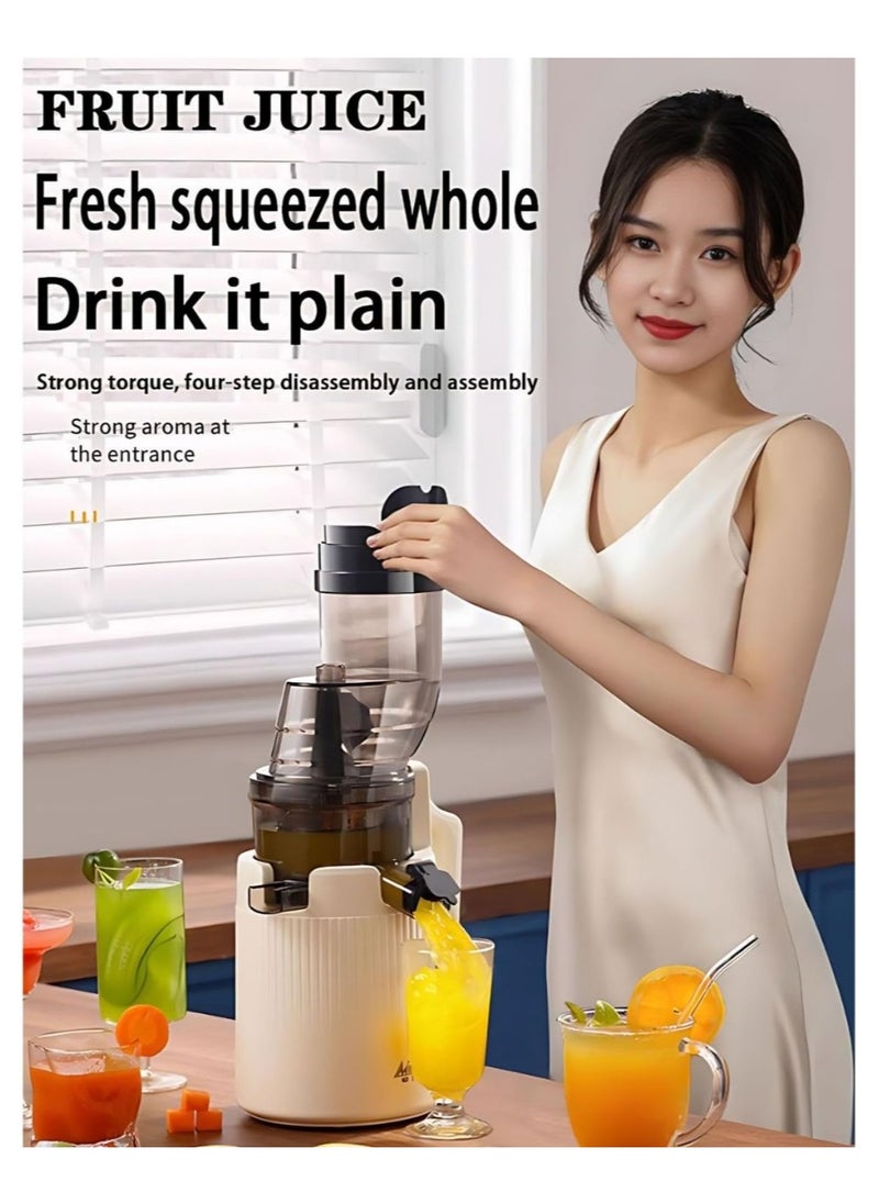 High-Performance Electric Juicer for Fruits and Vegetables | 200 Watts with Large 3.55 inch Caliber for Maximum Juice Yield