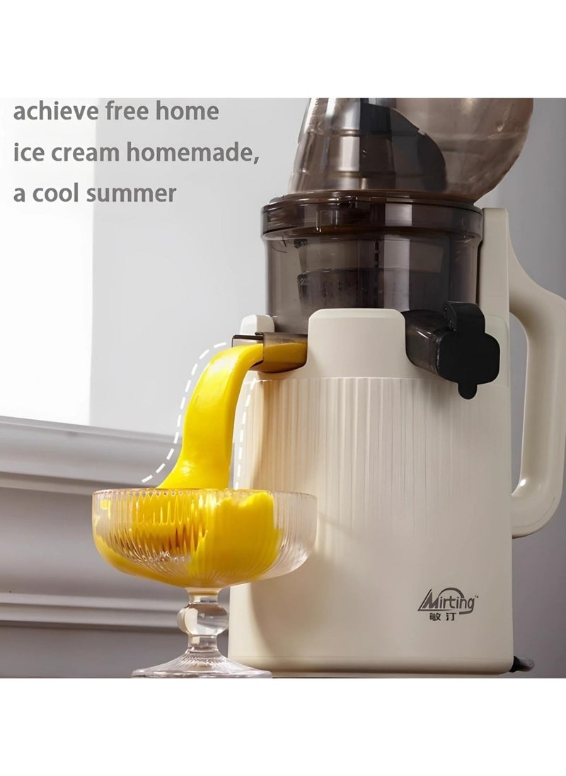 High-Performance Electric Juicer for Fruits and Vegetables | 200 Watts with Large 3.55 inch Caliber for Maximum Juice Yield