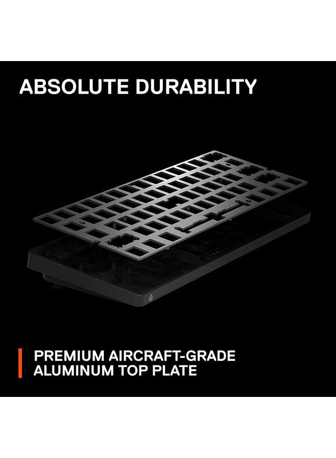 Apex Pro Mini Gen 3 US layout Keyboard OmniPoint 3.0 HyperMagnetic Switches, Adjustable Actuation, Rapid Trigger, Game-Ready Presets, Protection Mode, Rapid Tap / SOCD, RGB, PBT Keycaps, USB-C - Black