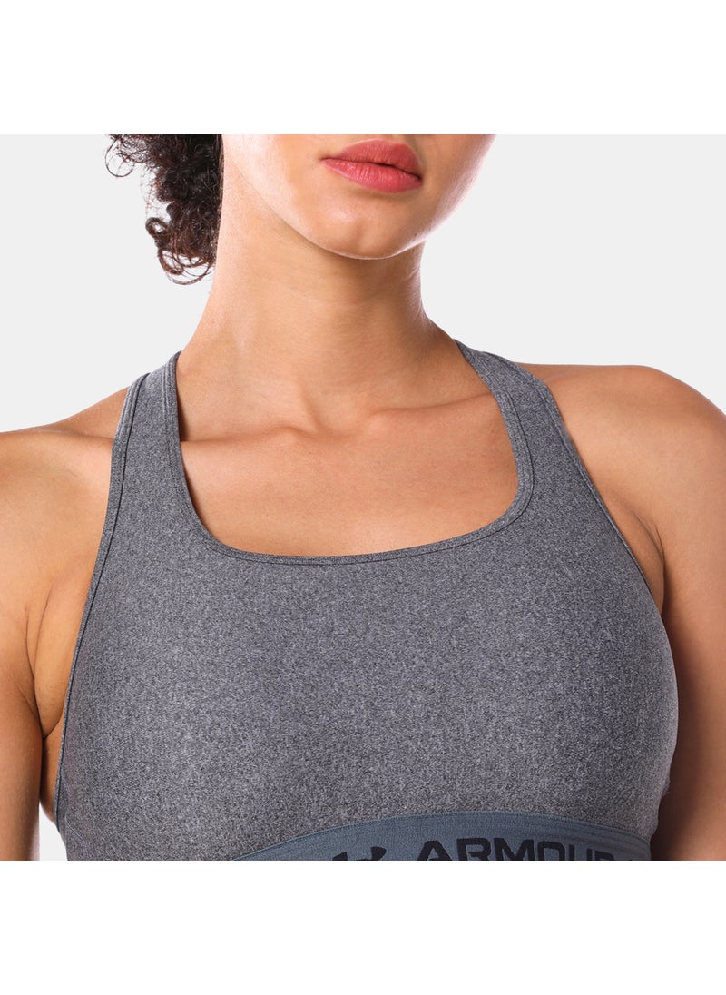 Women's Crossback Mid Heather Sports Bra