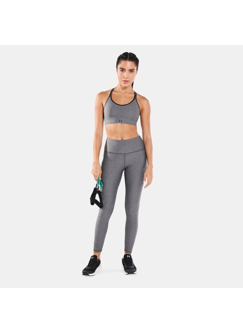 Women's UA Infinity Mid Heather Cover Sports Bra