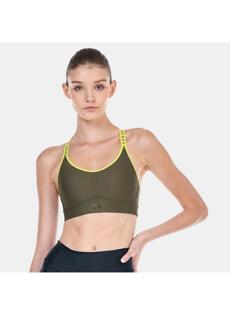 Women's Infinity Mid Covered Medium-Support Training Sports Bra