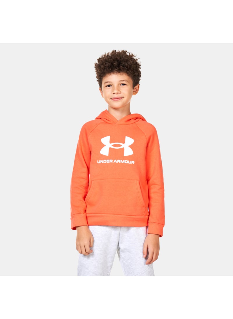 Kids' Rival Fleece Big Logo Hoodie