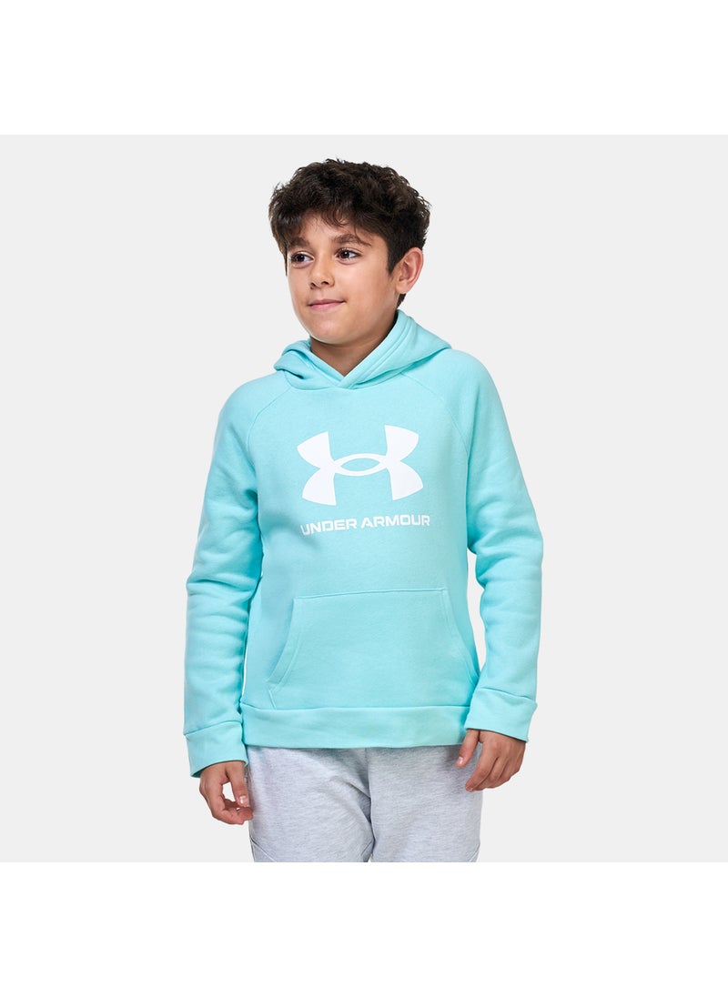 Kids' Rival Fleece Big Logo Hoodie