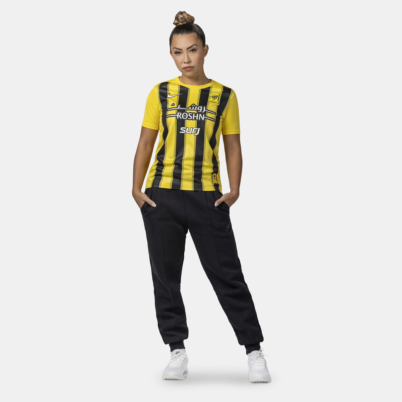Men's Al-Ittihad Home Replica Football Jersey
