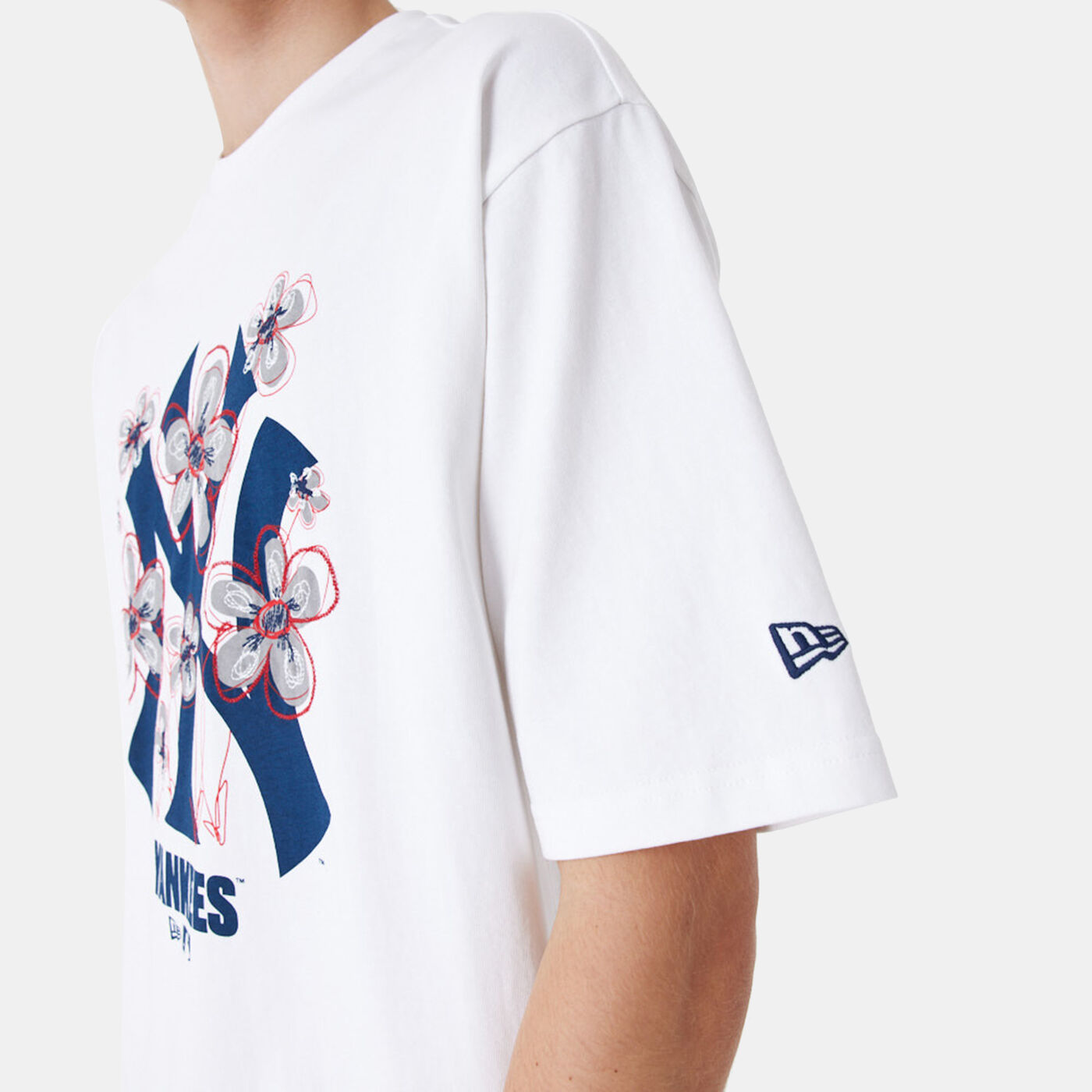 Men's MLB New York Yankees Floral Logo T-Shirt
