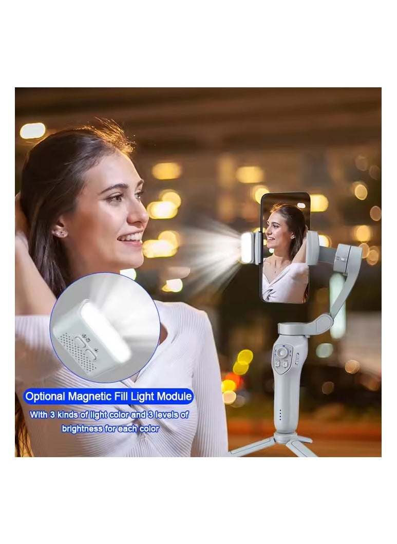 L7Cpro Foldable Gibmal Stabilizer for Smartphone Handheld Anti Shake Selfie Tripod with Face Tracking