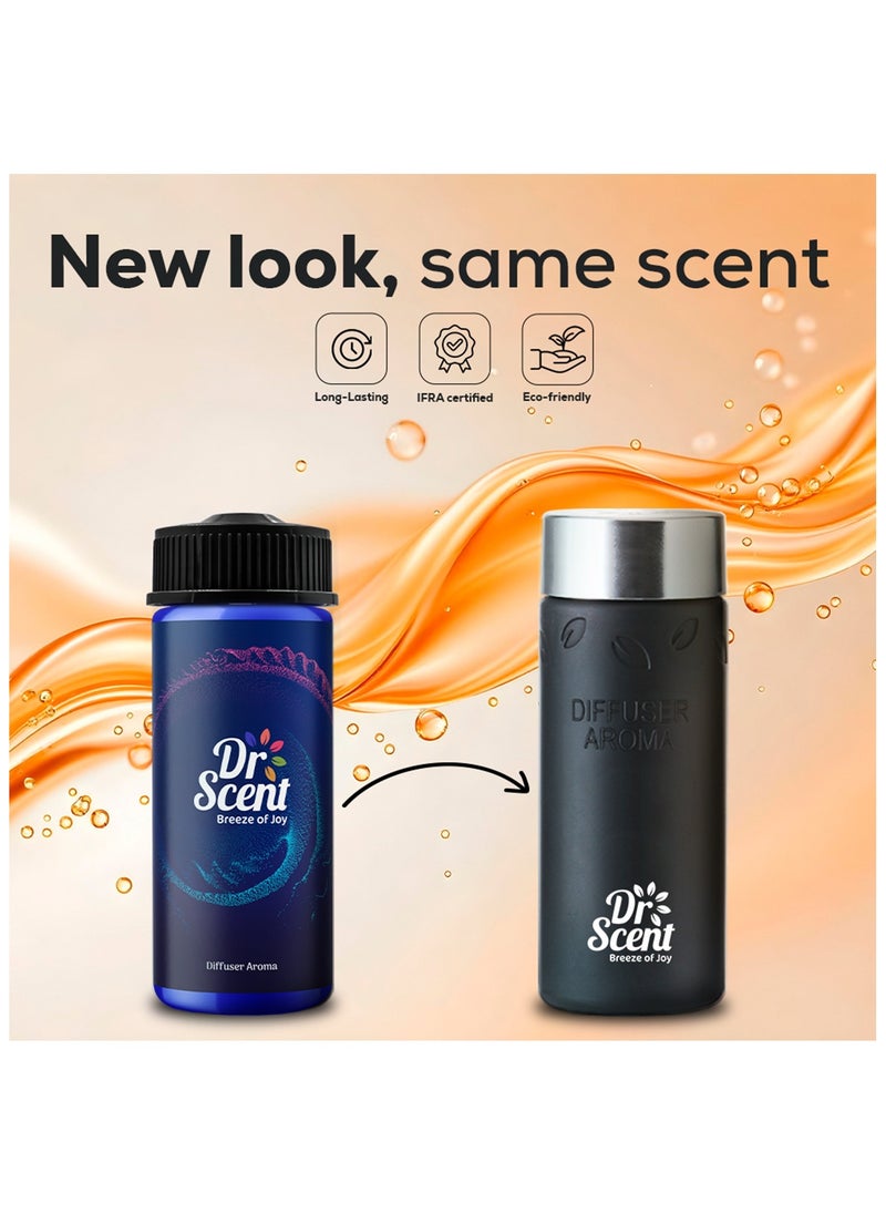 Dr. Scent Breeze of Joy Aroma Oil | Made with Organic Ingredients | Ideal for Offices, Homes, Hotels & Spas - Mandarin 170ml