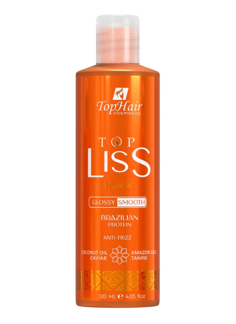 TopHair Top Liss Hair Protein Keratin Organic for curly hair 120 ml