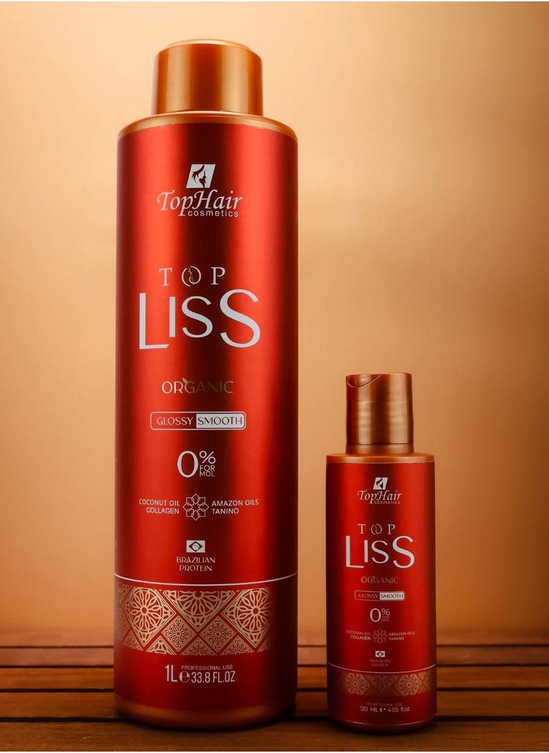 TopHair Top Liss Hair Protein Keratin Organic for curly hair 120 ml
