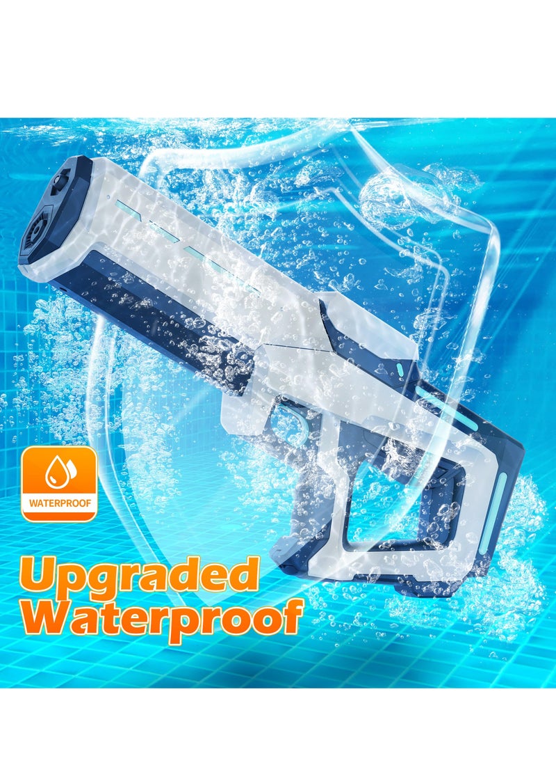 Electric Water Guns for Adults Kids, Automatic Water Gun with Waterproof Design, 25-32Ft Shooting Range, Battery Powered Squirt Gun, Pool Beach Outdoor Party Toys for Kids Ages 8-12