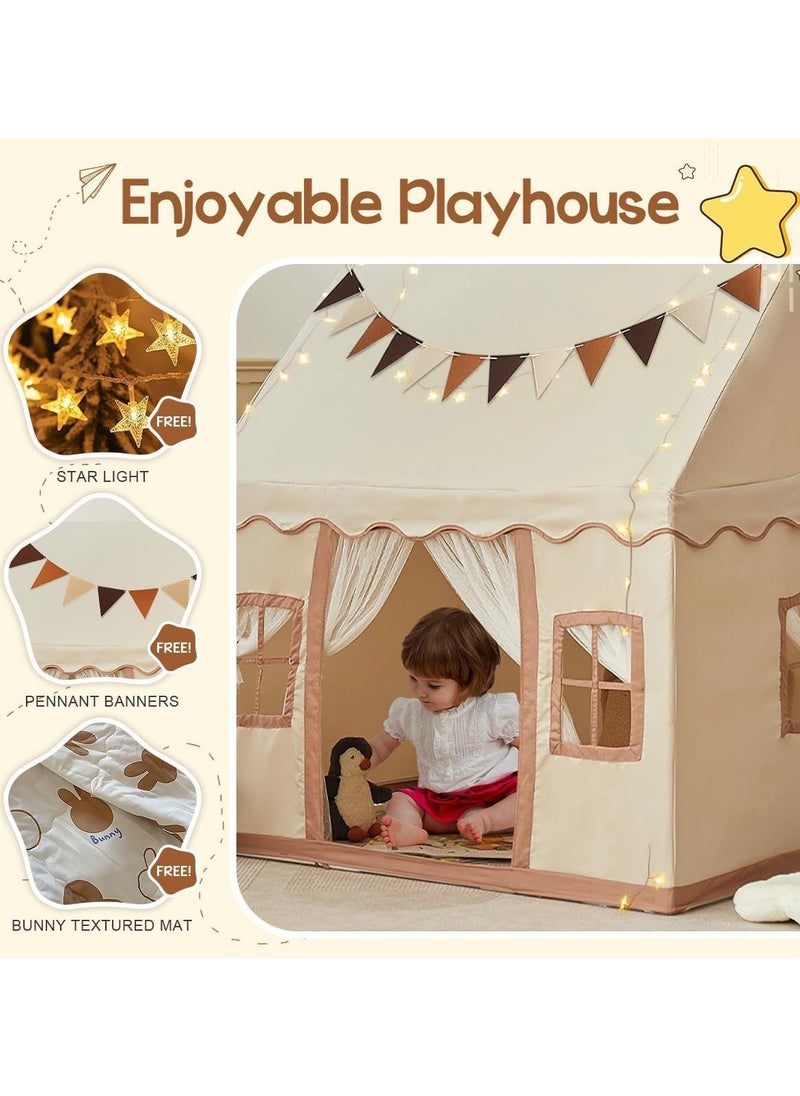 Children Indoor And Outdoor Play Tent with lights