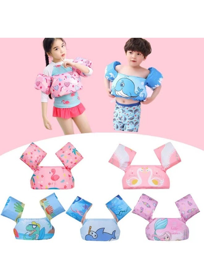 Kids Swim Vest Children Float Vest Swimming Training Learn to Swim Life Jacket 86x22x20cm