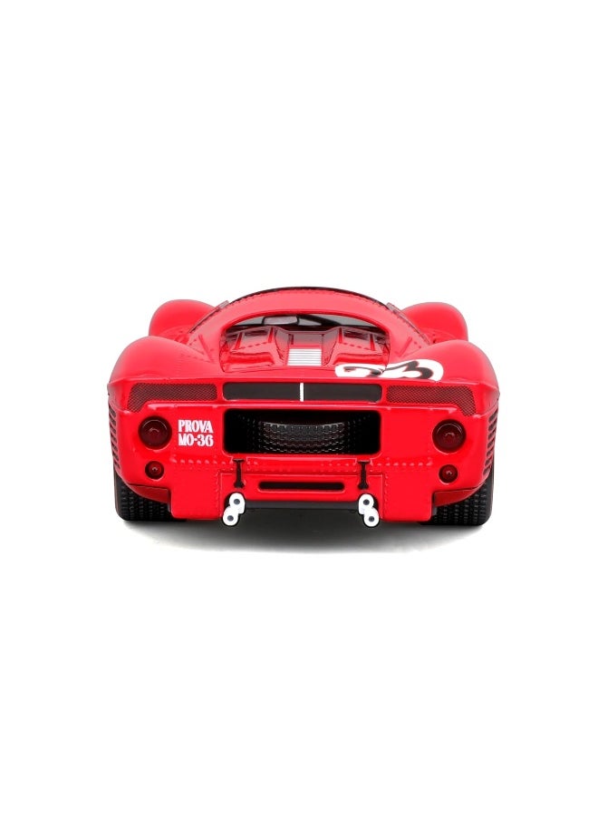 Bburago Ferrari Racing 330 P4 Daytona 1967 Die-cast Car (1:24, Red)