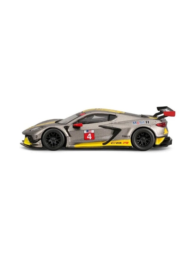 Bburago Chevrolet Corvette C8.R 2020 Die-cast Car (1:43, Silver/Yellow)