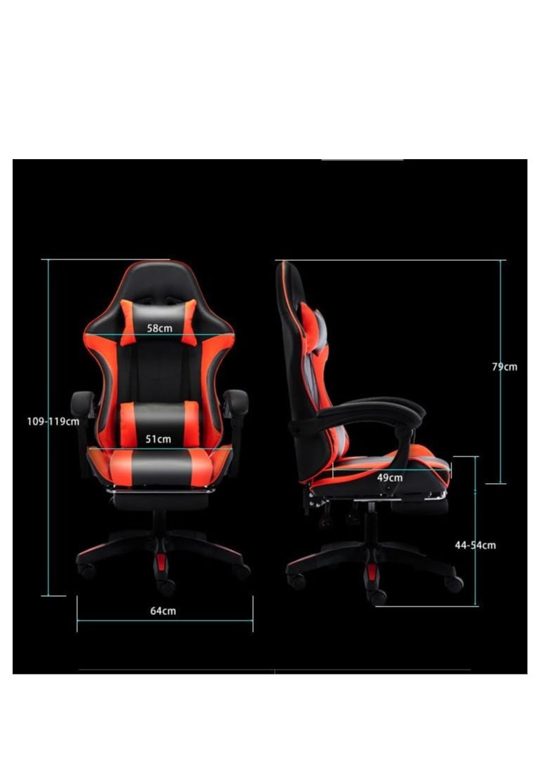 ARCOON Esports Chair, Internet Cafe Computer Chair, Comfortable Rotating Chair for Home and Office Use,Blue